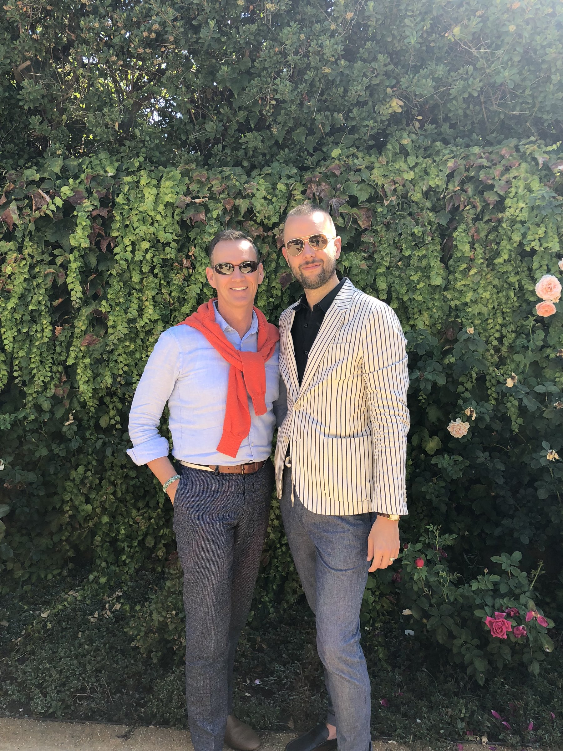 Michael Anderson with Andrew Caruso